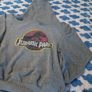 Universal Jurassic Park Charcoal Hoodie